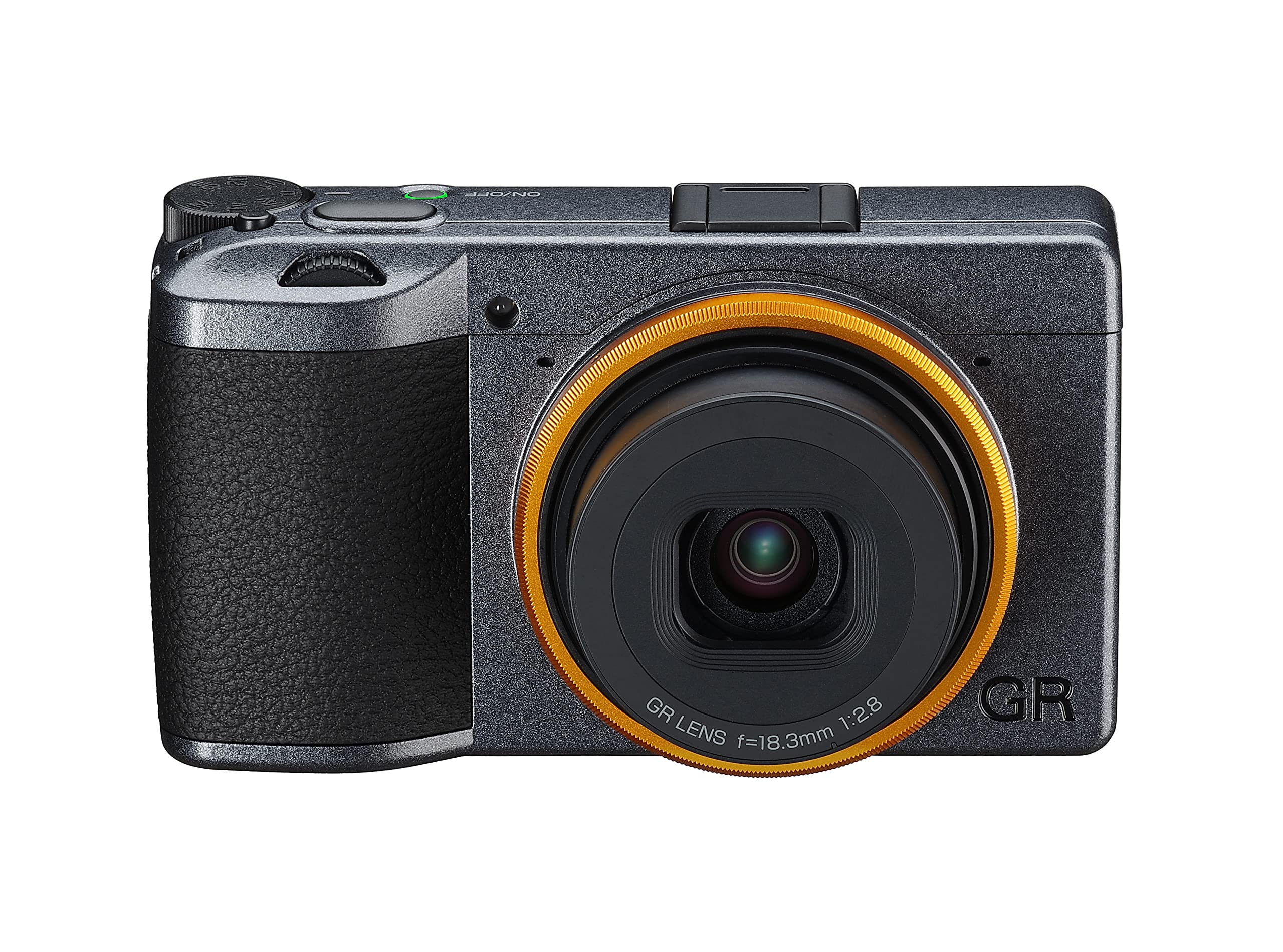 Ricoh GR III Street Edition Metallic Gray APS-C Size Digital Camera (2 batteries included) with Large CMOS Sensor GR Lens that Achieves High Resolution and High Constrast