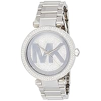 Michael Kors Women's Parker Silver-Tone Watch MK5925