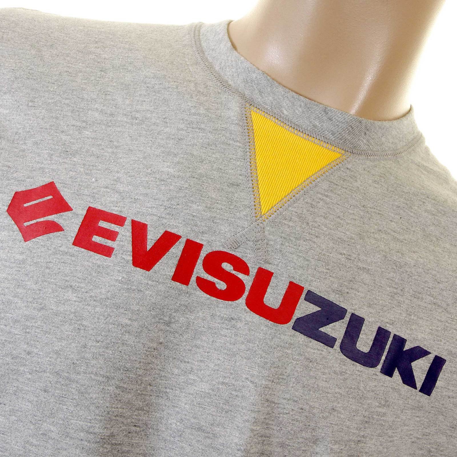 EVISU Marl Grey Early Original Genuine Rare Evisuzuki EV1059 JM1 t Shirt EVIS1117