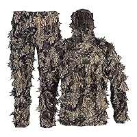 Leafy Suit, Youth Camo Hunting Clothes, 3D Youth Hunting Gear, Lightweight & Breathable, Cool Hunting Accessories