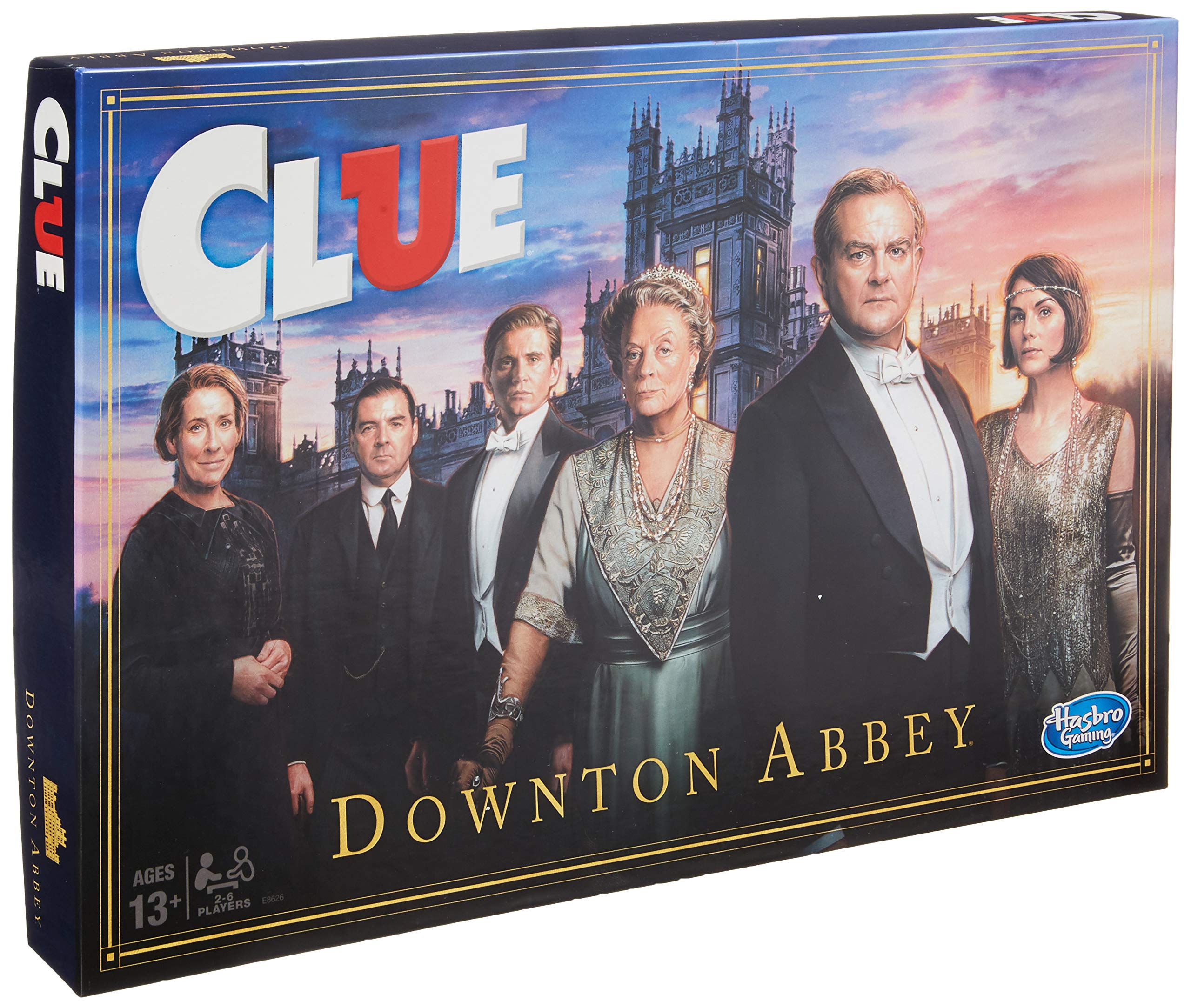 Clue: Downton Abbey Edition Board Game For Kids Ages 13 & Up, Inspired by Downton Abbey