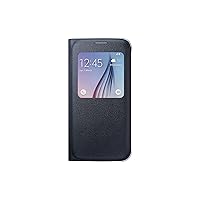 Samsung S-View Flip Cover for Samsung Galaxy S6 - Black Sapphire