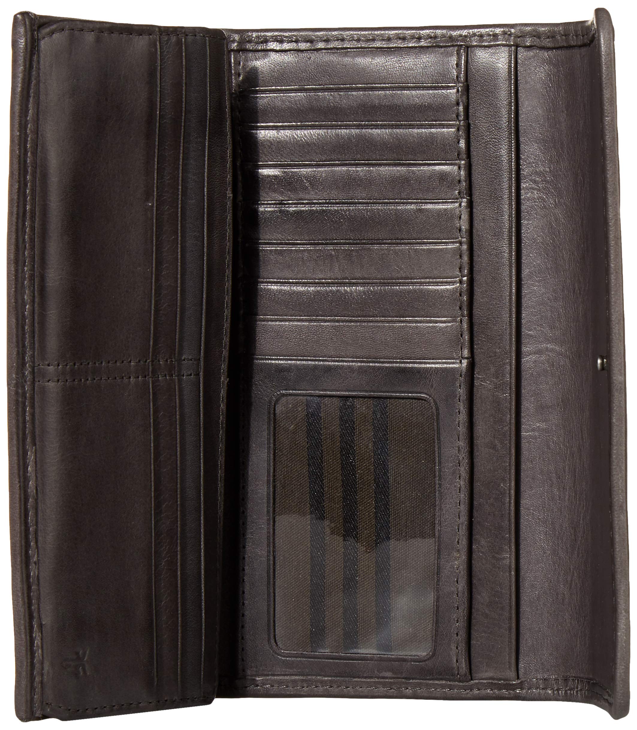 FRYE Melissa Continental Snap Leather Wallet