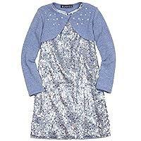 Biscotti Girls' Graceful Glam Dress and Sweater Set, Sizes 4-16
