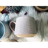Pottery Mug, Handmade Ceramic Mug, Coffee Mug Pottery, Vintage Mug, Personalized Mug, Unique Mug, Gift for her, Office Mug, Tea Mug