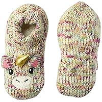 Fuzzy Babba Girl's Critter Knitter Slipper Socks