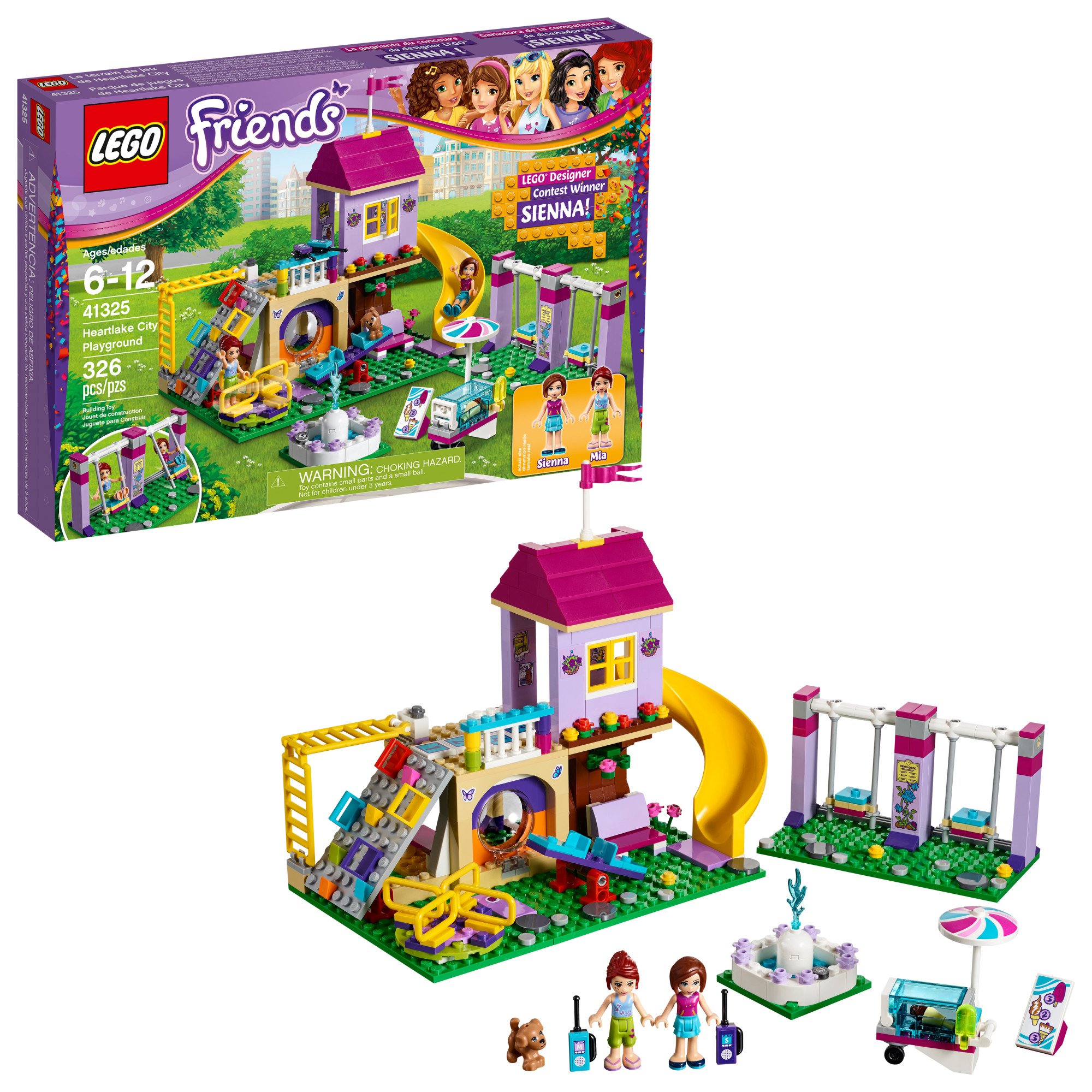 LEGO Friends Heartlake City Playground 41325 Building Kit (326 Piece) (Amazon Exclusive)