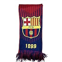 FC Barcelona Soccer Team Official Double Sided Scarf