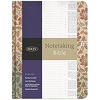 NKJV Notetaking Bible, Red Floral NKJV Notetaking Bible, Red Floral Hardcover