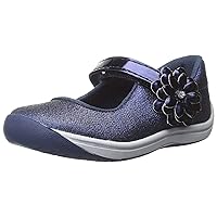 Stride Rite Haylie Mary Jane (Toddler/Little Kid), Silver, 8 Toddler