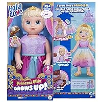 Princess Ellie Grows Up! Interactive Doll with Accessories, Toys for 3+ Years, 18-Inch