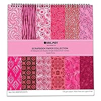 25 Batik Texture Scrapbook Paper Pad 6