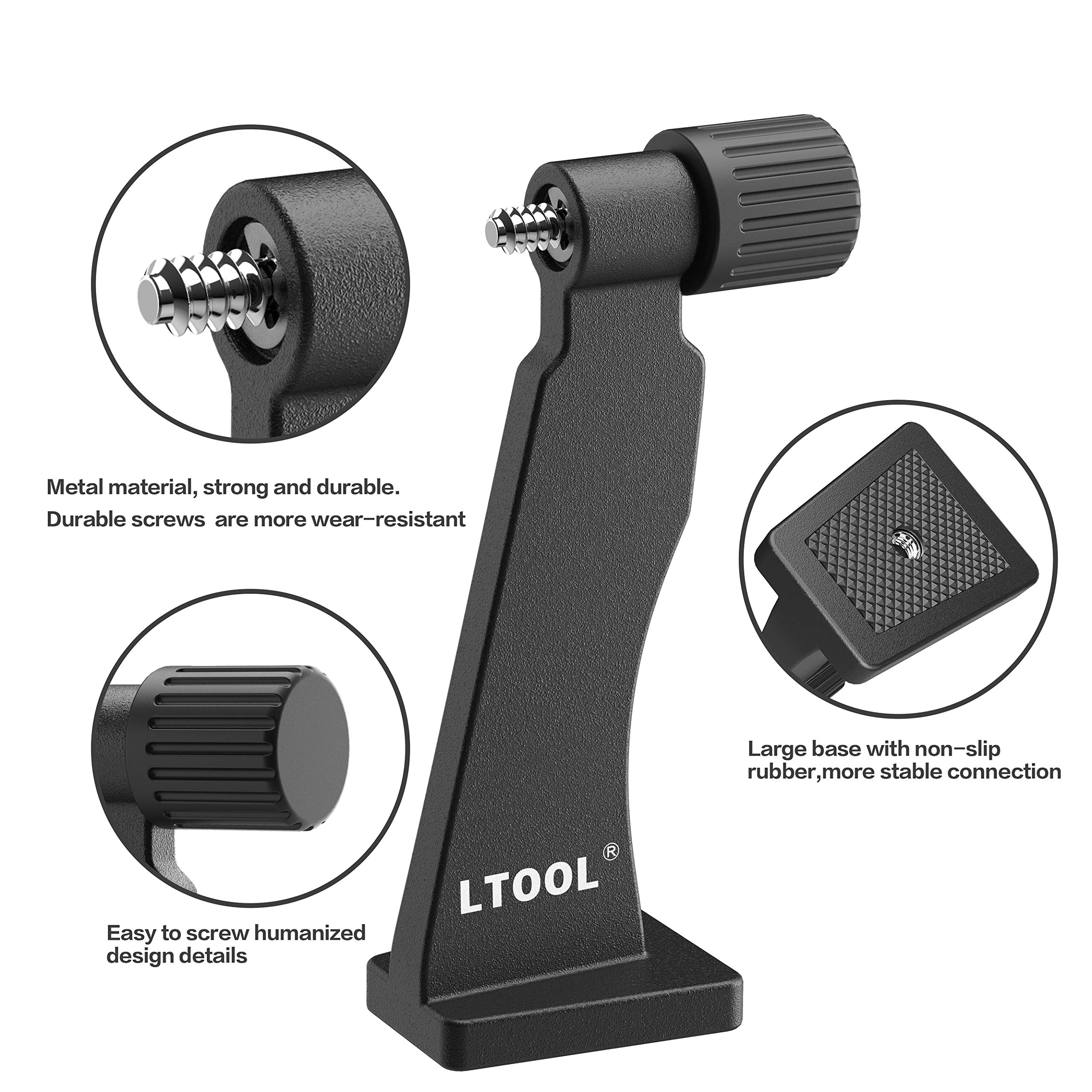 LTOOL Binocular Tripod Adapter,Standard 1/4