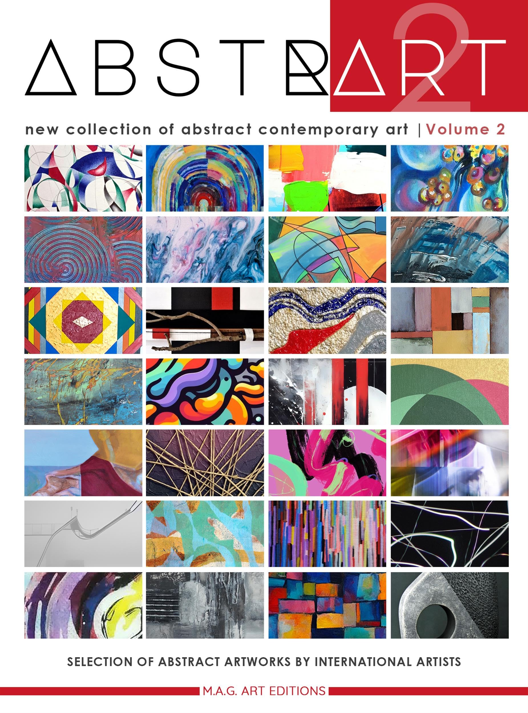 Abstrart vol.2 - new collection of abstract contemporary art: International Catalog of Emerging Artists - Second Edition