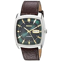 Men's Recraft Series Automatic Leather Casual Watch (Model: SNKP27)