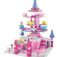 Wonderland Deluxe Coffee Cup Geared Motion Building Block Toy Set