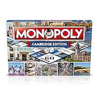 MONOPOLY Board Game - Massachusetts Edition: 2-6 Players Family Board Games for Kids and Adults, Board Games for Kids 8 and up, for Kids and Adults, Ideal for Game Night