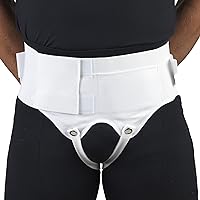OTC Hernia Support, Single or Double Herniation, Inguinal Scrotal Treatment, Large