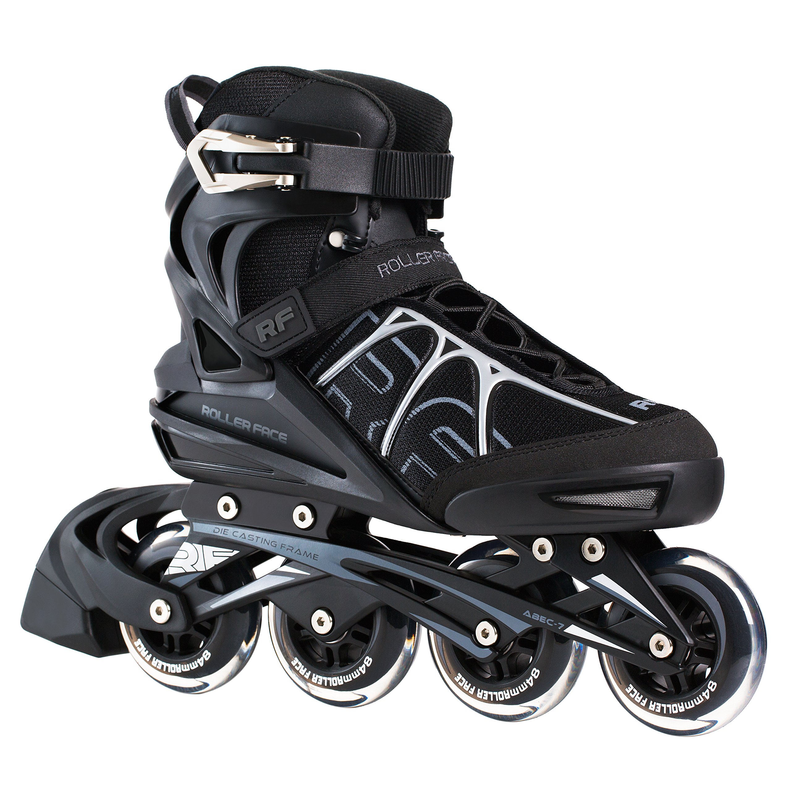 Rollerface RFSport Black Men’s Adult Fitness, Sport and Recreation, Premium Inline Skate