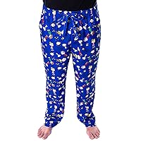 Peanuts Men's Good Grief! Allover Character Pattern Loungewear Sleep Pajama Pants