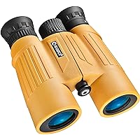 BARSKA 10x30 WP Floatmaster Binoculars (Blue Lens, Yellow) (AB11092)