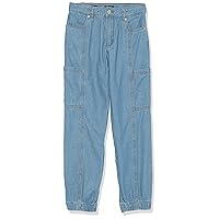 HUDSON Girls' High Rise Cargo Pocket Denim Jean