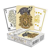 AQUARIUS Harry Potter Playing Cards - Hufflepuff Themed Deck of Cards for Your Favorite Card Games - Officially Licensed Harry Potter Merchandise & Collectibles