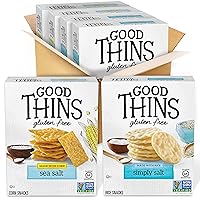 Rice & Corn Snacks Gluten Free Crackers Variety Pack, 4 Boxes