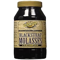 Golden Barrel Unsulfured Black Strap molasses, 32 oz