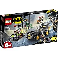 LEGO 76180 Super Heroes Batman vs The Joker: Batmobile Race & Hot Rod, Car Toy, Superhero, for Kids 4+