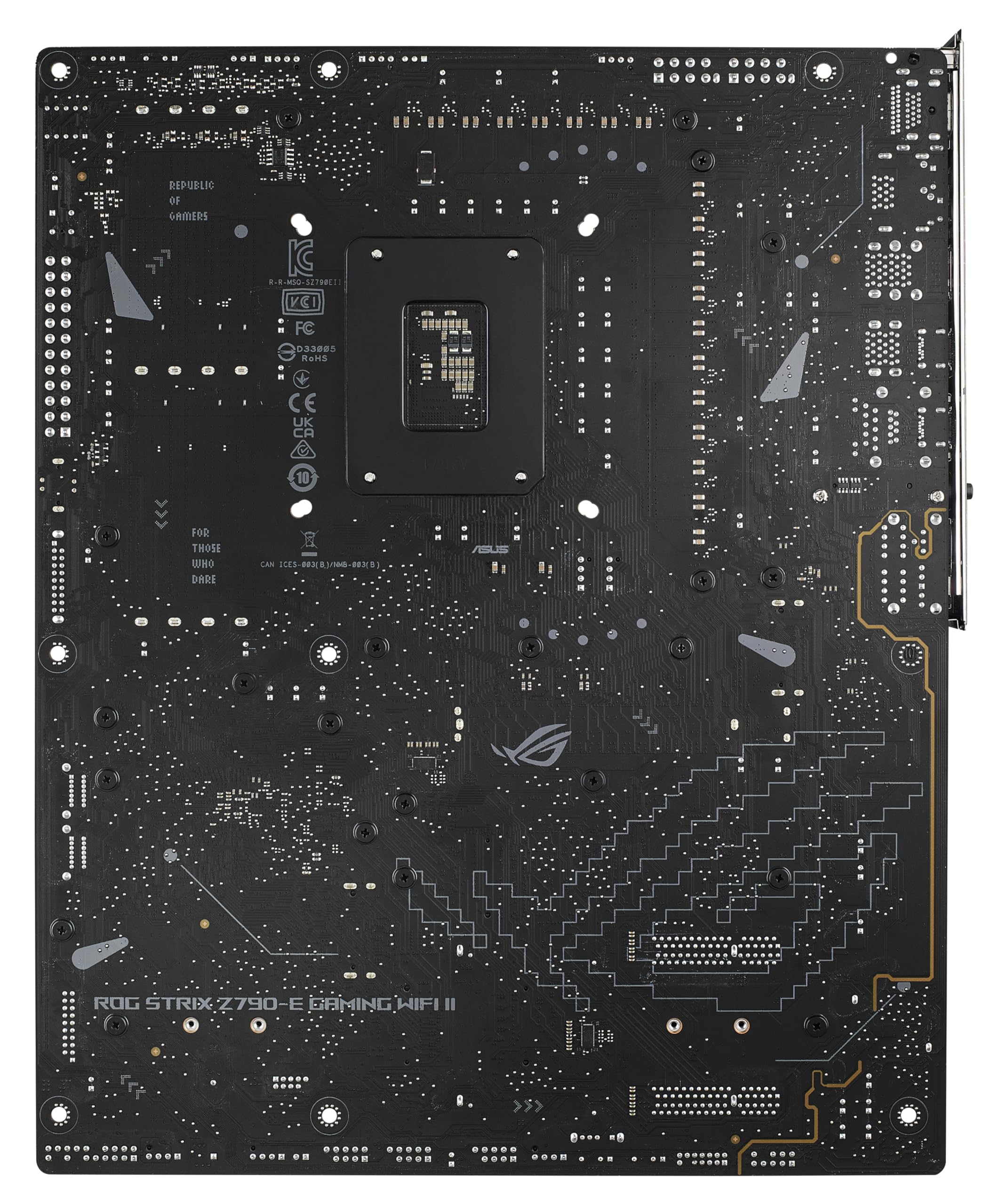 ASUS ROG Strix Z790-E Gaming WiFi II LGA 1700(Intel 14th & 13th & 12th Gen)ATX gaming motherboard(DDR5,PCIe 5.0,2.5 Gb LAN,5XM.2 slots,PCIe 5.0 x16,WiFi 7,front-panel connector with PD 3.0 up to 30W)