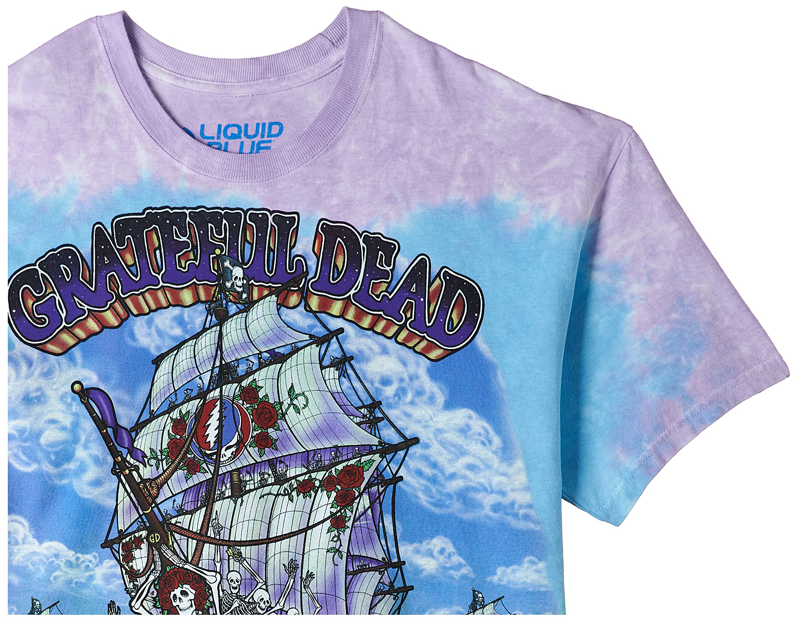 Liquid Blue Men's Grateful Dead Ship Of Fools T-Shirt
