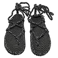 Nomadic State of Mind Rope Sandals, Romano Sandals For Men and Women, Unisex, Handmade Shoes, Straw Sandals