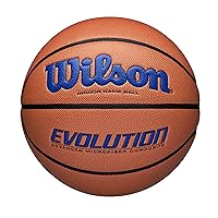 WILSON Evolution Indoor Game Basketballs - Size 5, Size 6 and Size 7