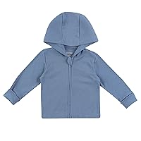 Hanes Hoodie, Zippin Soft 4-Way Stretch Knit Long Sleeve, Babies and Toddlers
