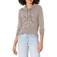 STAR WARS Story Map Women's Cowl Neck Long Sleeve Knit Top