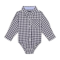 Andy & Evan Toddler & Boys' Classic Long Sleeve Button Down Shirt