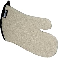 813TM Heavy Duty Terry Cloth Temperature Protection Oven Mitt, 13