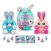 Rainbocorns Bunnycorn Surprise Series 2 (2 Pack) by ZURU Rabbit Bunny Plush Toy Girls Gift Idea (Randomized Non Duplicate)