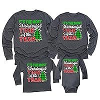 It's The Most Wonderful Time of The Year Christmas Matching Family Long Sleeve Shirt