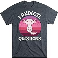 I Axolotl Questions Shirt, Kids Mens Womens Funny Cute Axolotl T-Shirt, You Axolotl Questions Sunset Vintage Shirt
