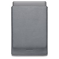 WOOLNUT Leather Sleeve for MacBook Air MacBook Air 15-inch (2023-2024, M2/M3) - Grey