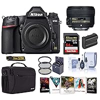 Nikon D780 FX-Format DSLR Camera with 50mm f/1.8G AF-S NIKKOR Lens Bundle with Bag, 64GB SD Card, Extra Battery, Corel PC Software Kit and Accessories