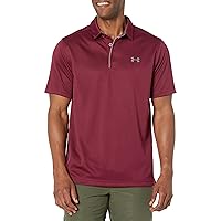Men's Tech Golf Polo , Maroon (609)/Graphite, X-Large