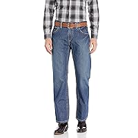 Ariat FR M5 Slim Stackable Straight Leg Jean - Men’s Low Rise, Slim Fit Denim