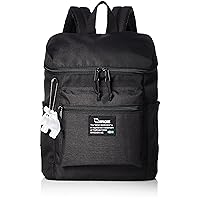 Moz ZZEI-04 Mini Backpack, Melange Fabric, Black