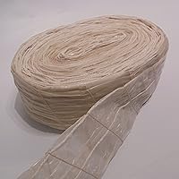 Salami or Summer Sausage Casings, 105 ft Reel of Fibrous in a SPIRAL Net of 4 Cells (2.2