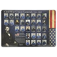 Civil War Generals Placemat, Large