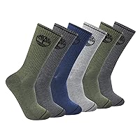 Men's 6-Pack Crew Socks