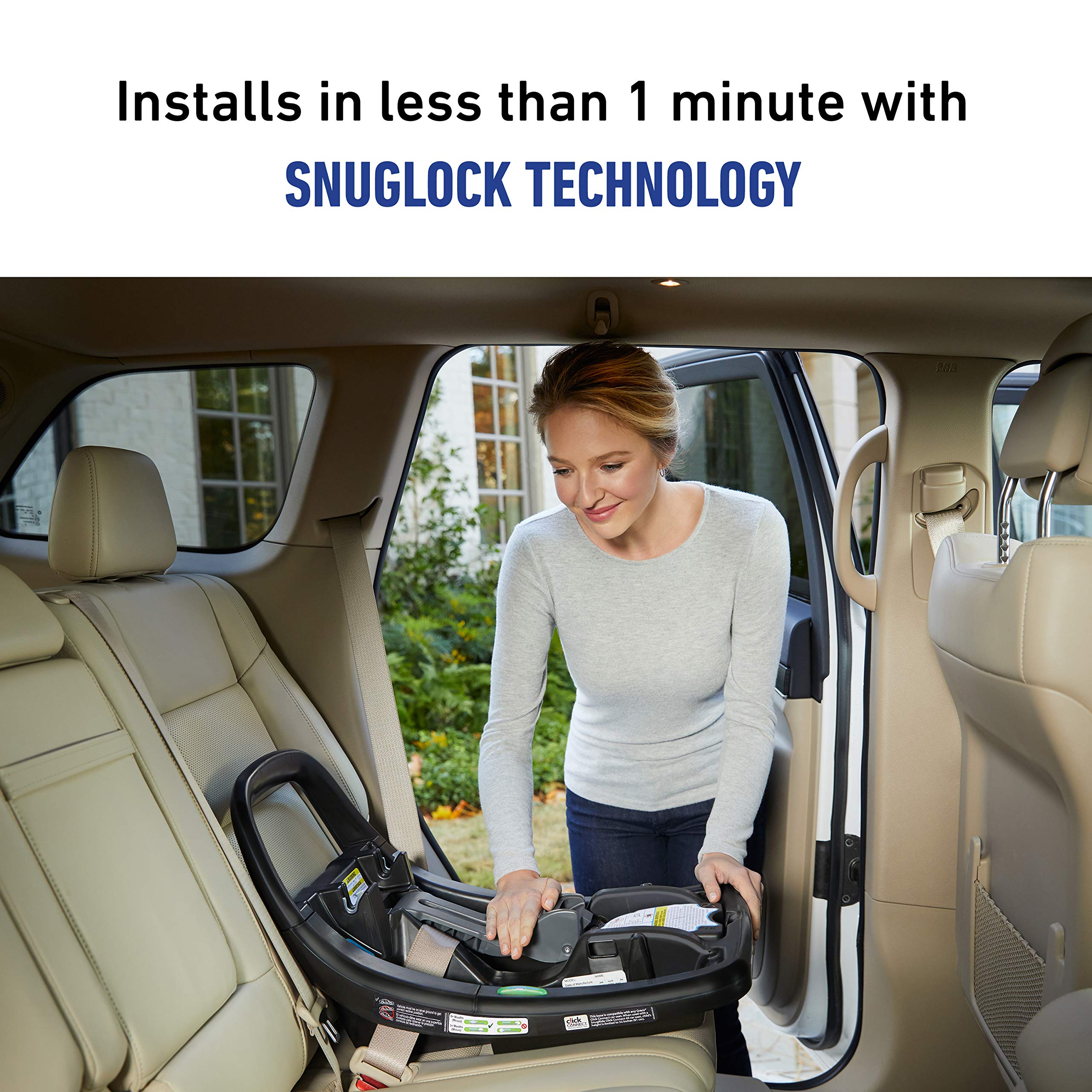 Graco SnugFit 35 LX Infant Car Seat | Baby Car Seat with Anti Rebound Bar, Pierce